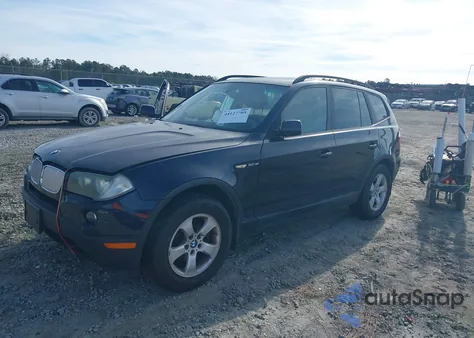 2008 BMW X3 3.0Si from USA, damaged, VIN WBXPC93438WJ06141
